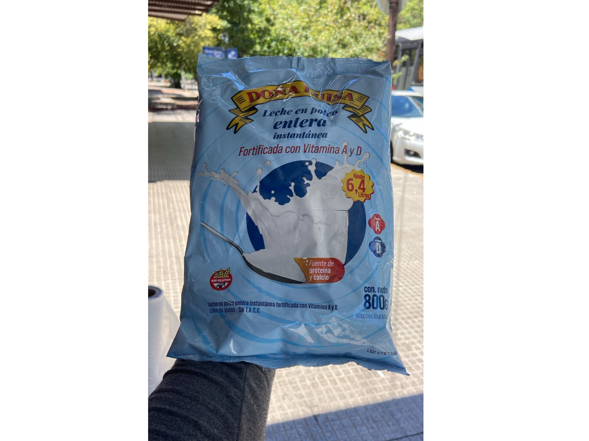 leche en polvo Doña Luisa 800gr