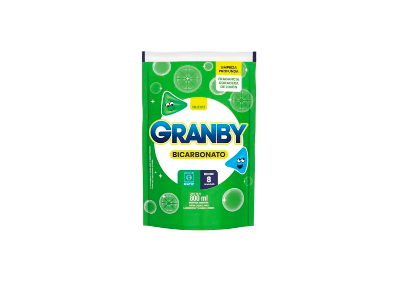 Jabon Liquido Granby con Bicarbonato