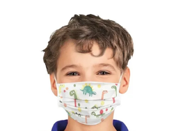 Barbijo TRICAPA NIÑOS - Pack x 50