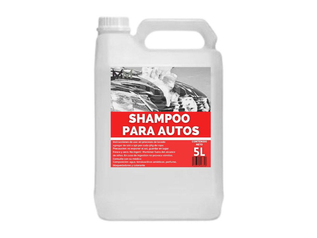 Shampoo Carrocería Siliconado - 5 Lts