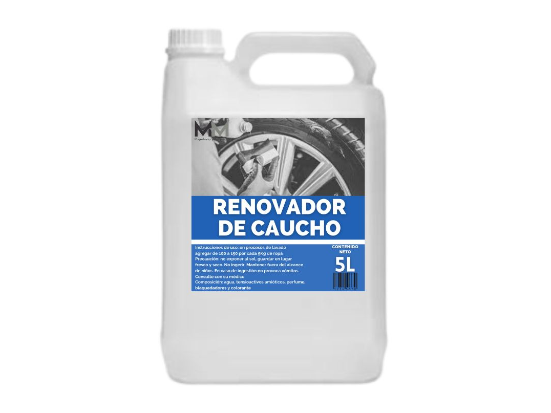 Renovador de Caucho - 5 Lts