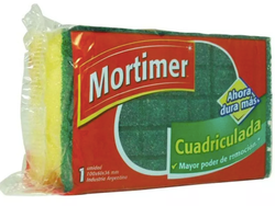 MORTIMER Delgada - Esponja con Fibra Abrasiva
