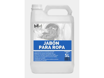 NUEVO Jabón Liq Ropa Advance (Azul) - 5 Lts