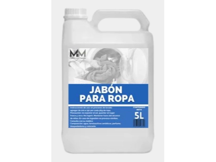 Jabón Liq Ropa Eco (Azul) - 5 Lts