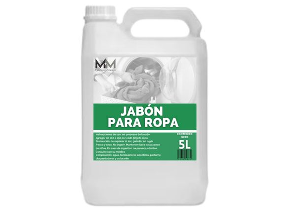 Jabón Líq. Ropa Future  (Verde) - 5 Lts