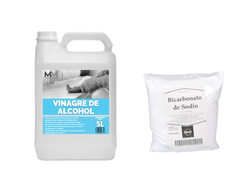 Nuevo ¡COMBO 1000 usos! Bicarbonato + Vinagre de Alcohol (Copia)