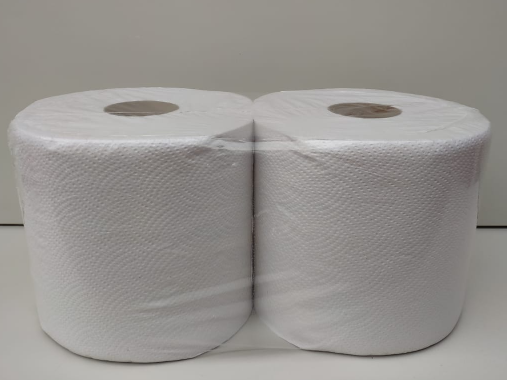 Bobina Limpieza BLANCA  - Pack x 2