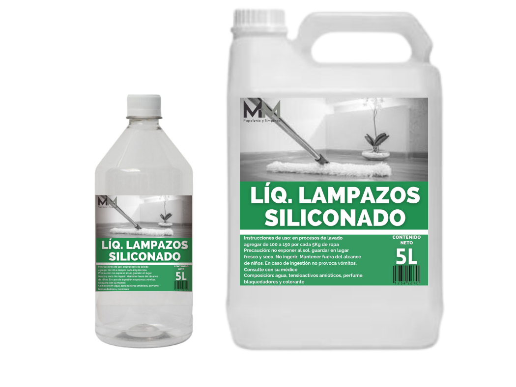 Liq. Lampazo siliconado y fraganciado