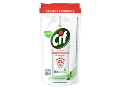 CIF Limpiador Líquido Desinfectante de Superficies Original - 380 ml