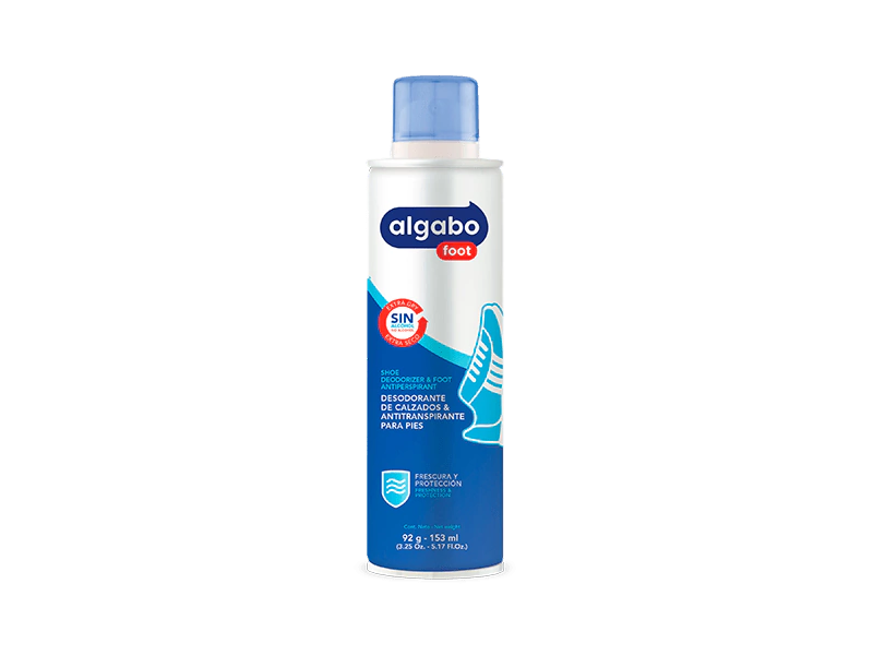 ALGABO FOOT DESODORANTE DE CALZADO Y ANTITRANSPIRANTE 153ML