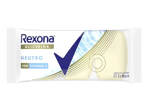 REXONA GLICERINA NEUTRO CON VITAMINA E X3