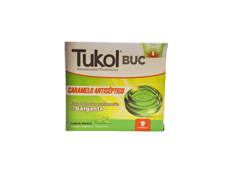TUKOL BUC CARAMELO ANTISÉPTICO