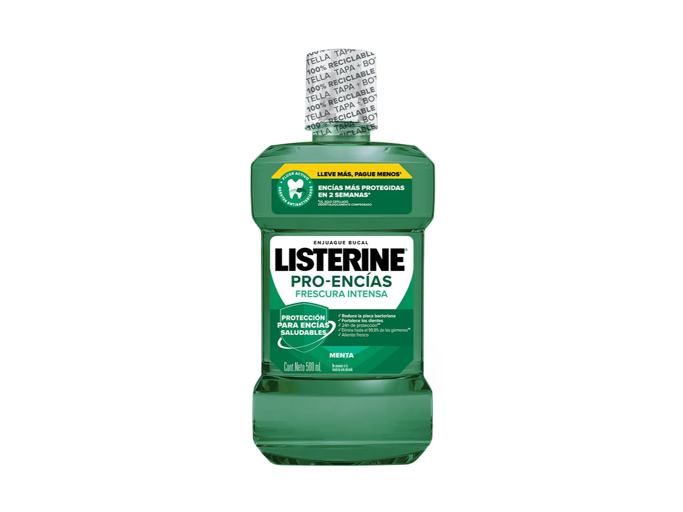 LISTERINE PRO-ENCÍAS 500ML