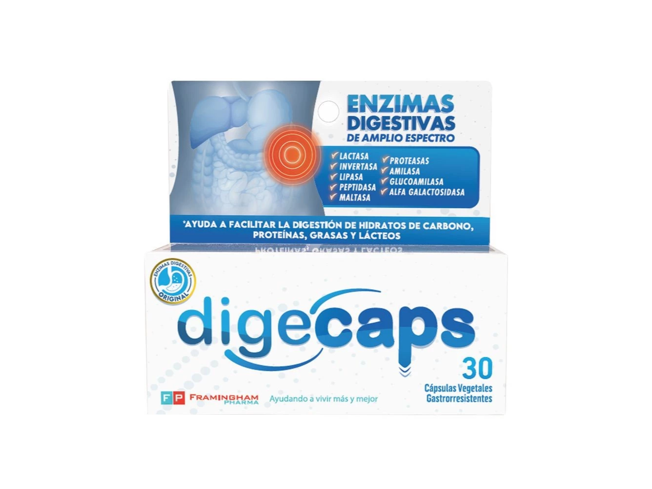 DIGECAPS X30 CÁPSULAS VEGETALES GASTROINTESTINALES