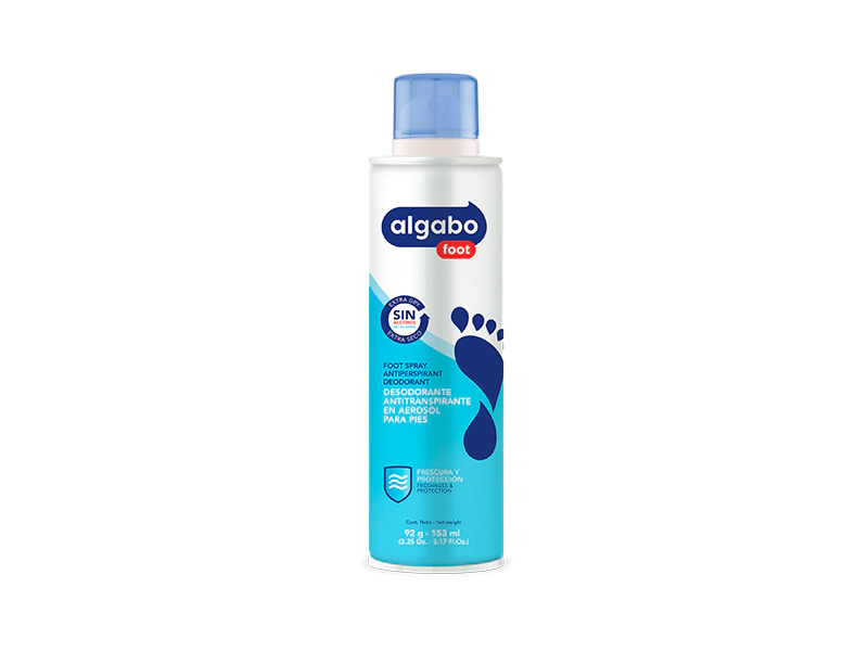 ALGABO FOOT DESODORANTE  ANTITRANSPIRANTE  PARA PIES 153ML