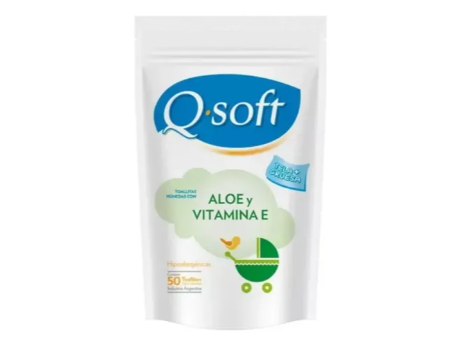 QSOFT ALOE Y VITAMINA E X50