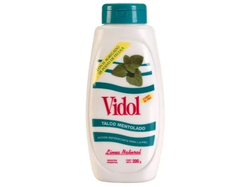 VIDOL MENTOLADO 200GRS.
