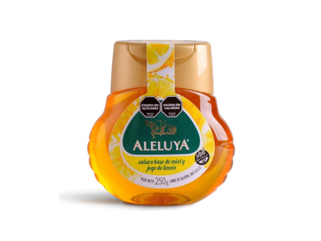 SALSA DE MIEL Y JUGO DE LIMÓN ALELUYA 250G