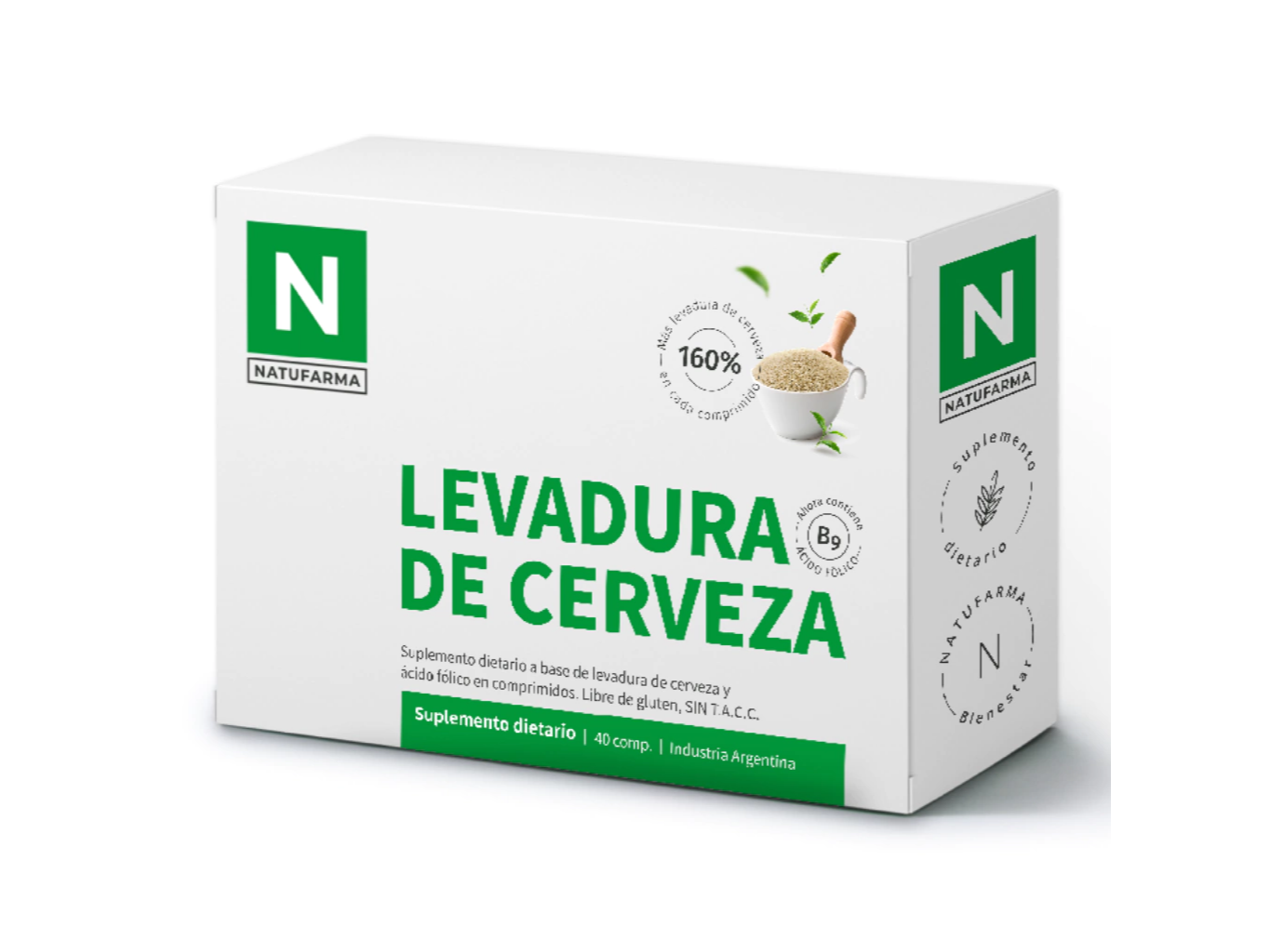 LEVADURA DE CERVEZA NATUFARMA 40 COMP.