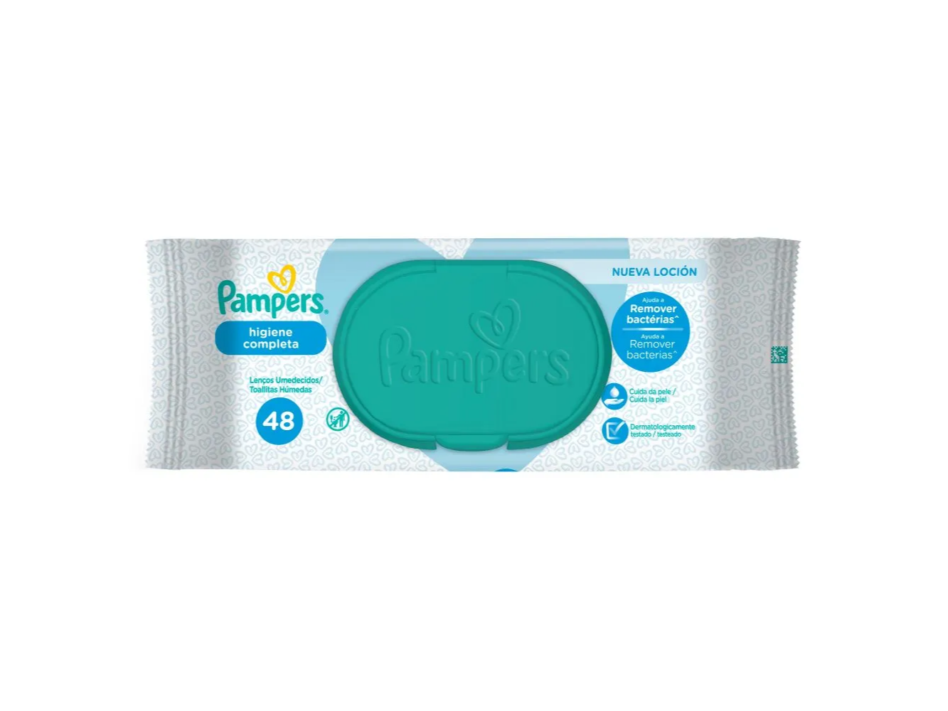 PAMPERS HIGIENE COMPLETA X48