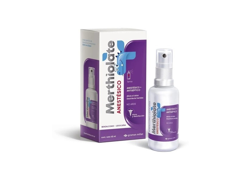 MERTHIOLATE ANESTÉSICO 60ML