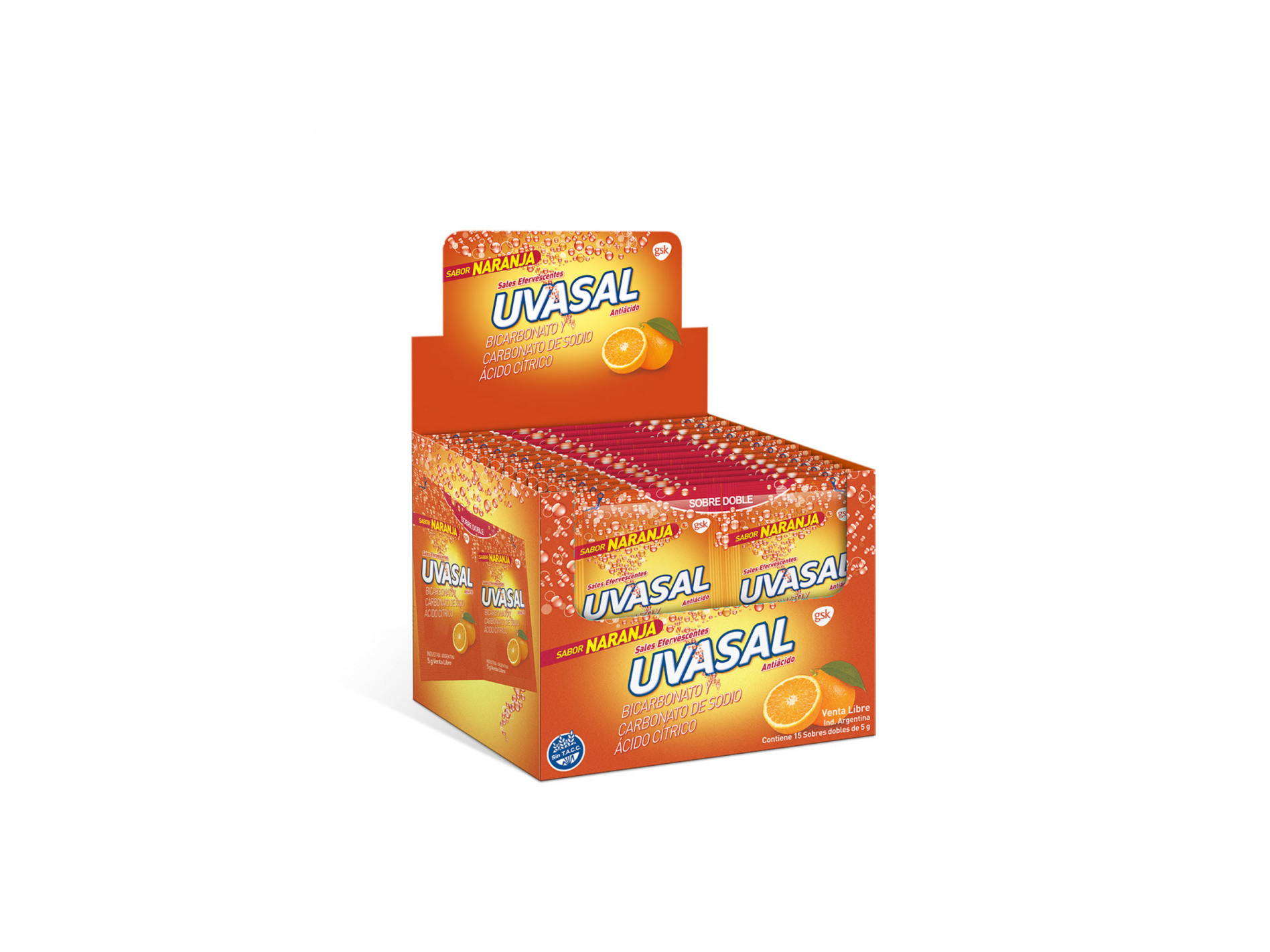 UVASAL SABOR NARANJA X15 SOBRES