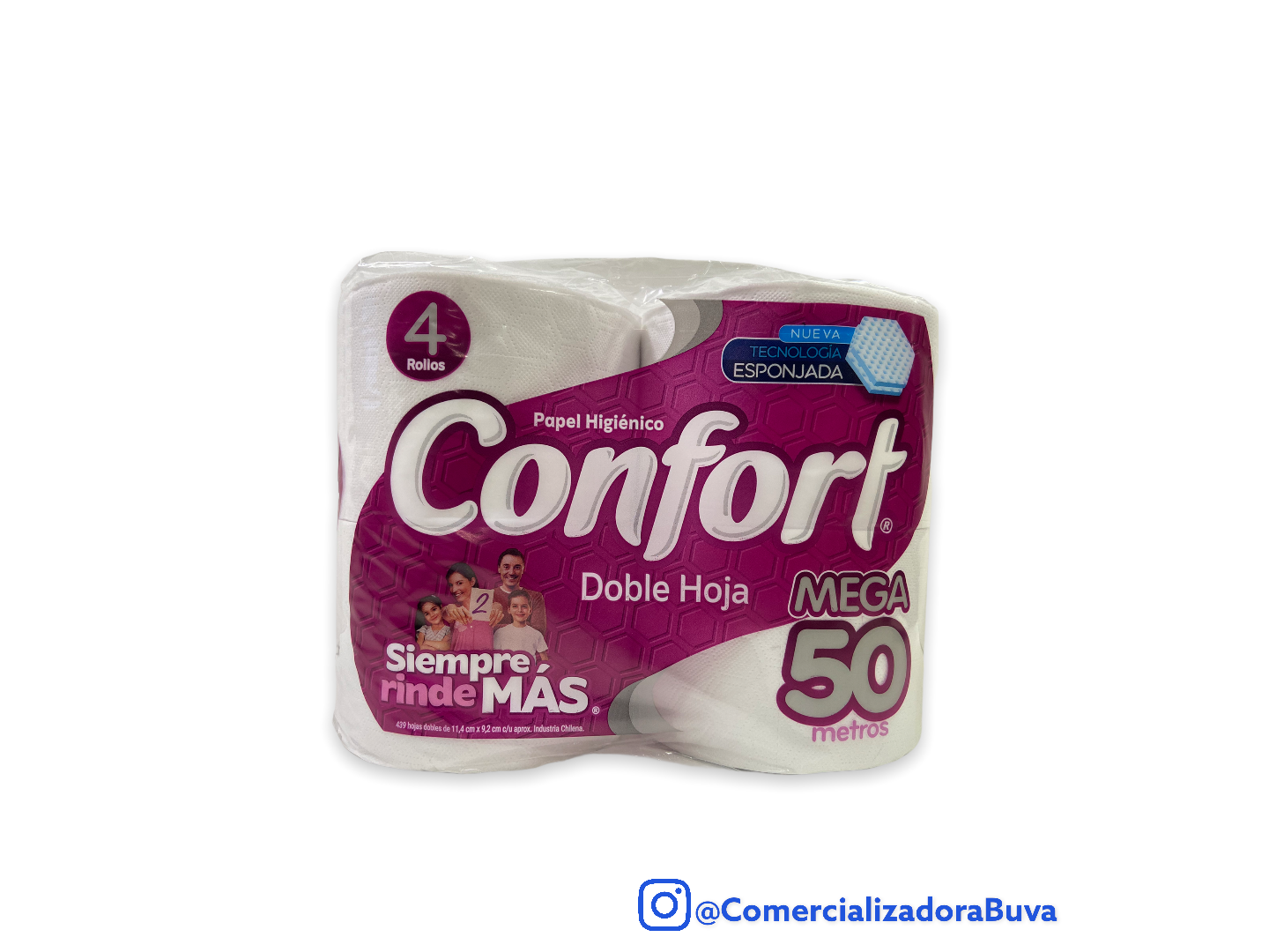 Oferta Confort 50 metros 32 rollos
