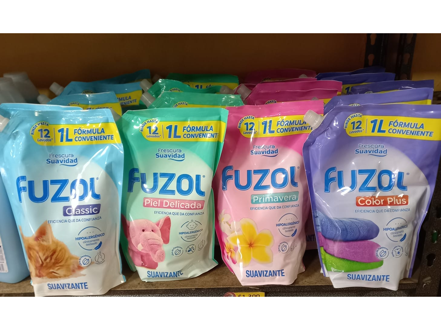 Suavizante Fuzol 1 litro