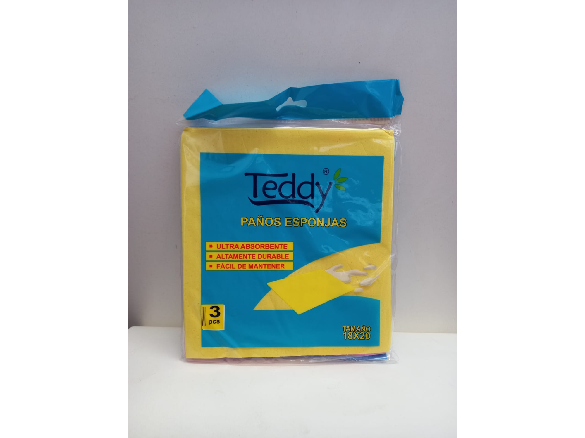 Paños esponja 3 unidades