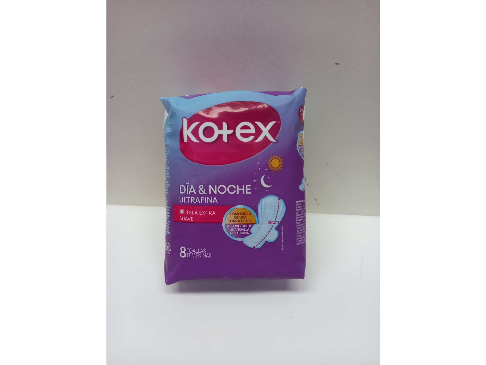 Toallas femeninas kotex x 16 toallitas