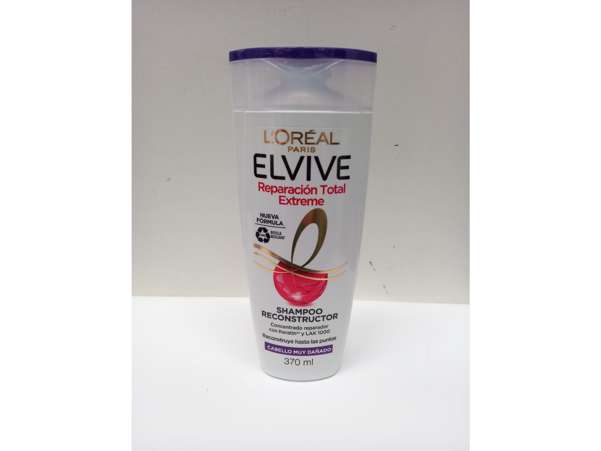 Shampoo Elvive L'Oréal reparación total extreme