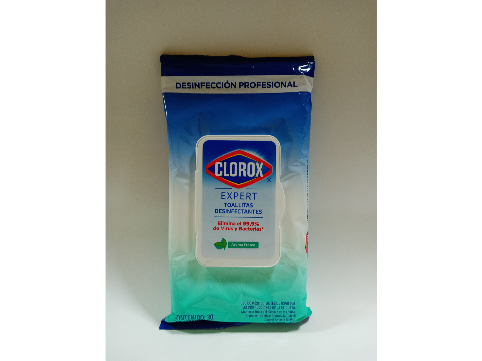 Toallitas desinfectantes Clorox aroma fresco