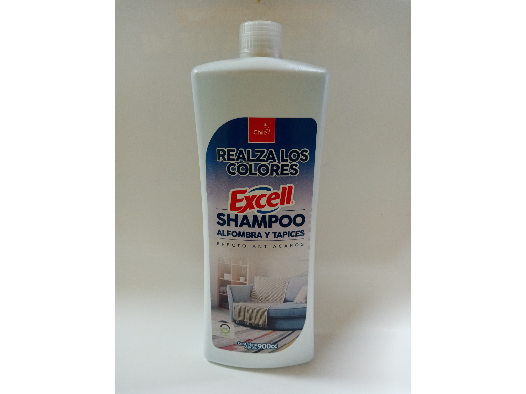 Shampoo alfombra y tapices efecto antiácaros