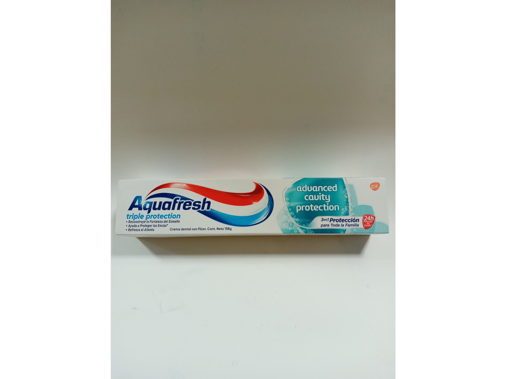 Aquafresh advanced cavity protection