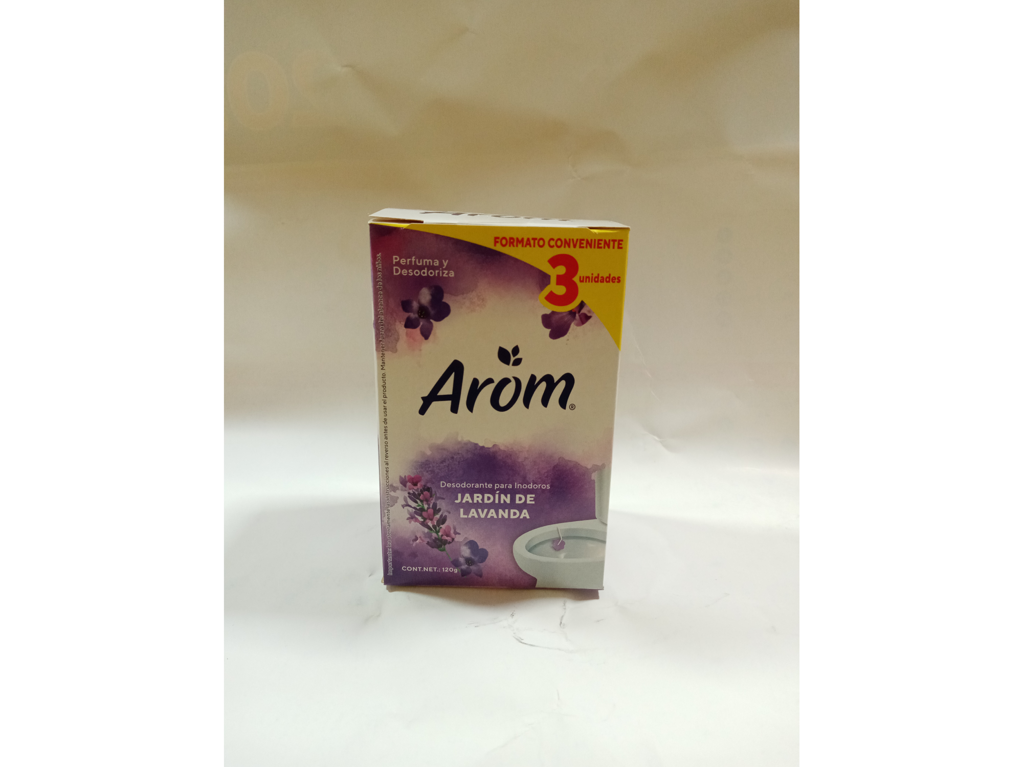 Desodorante para inodoro Arom 3 unidades