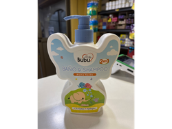 Baño y shampoo Bubu 2 en 1