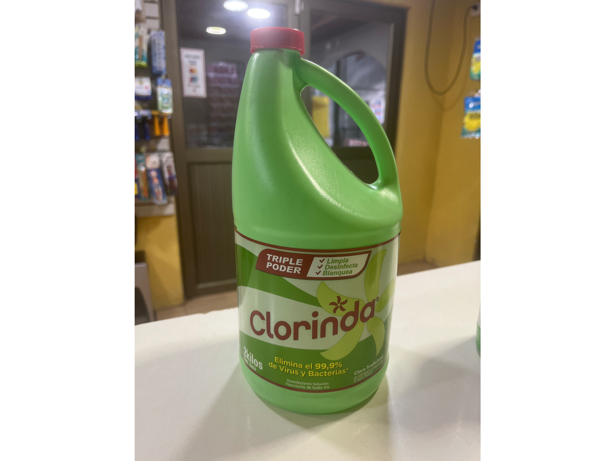 Clorinda líquido 2 kilos