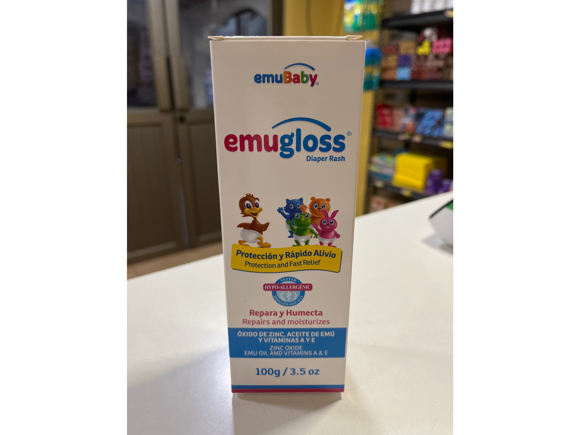 Emugloss protección y rápido alivio