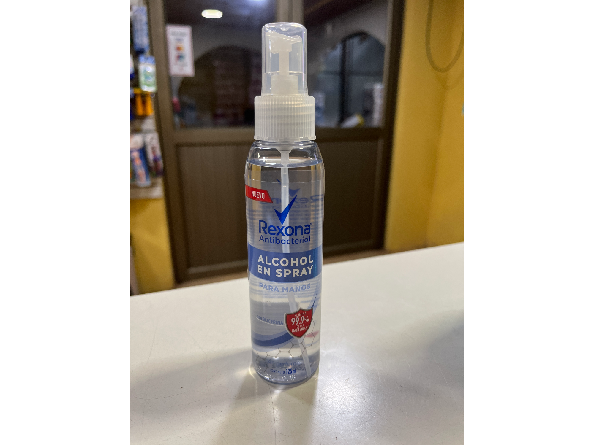 Alcohol spray rexona