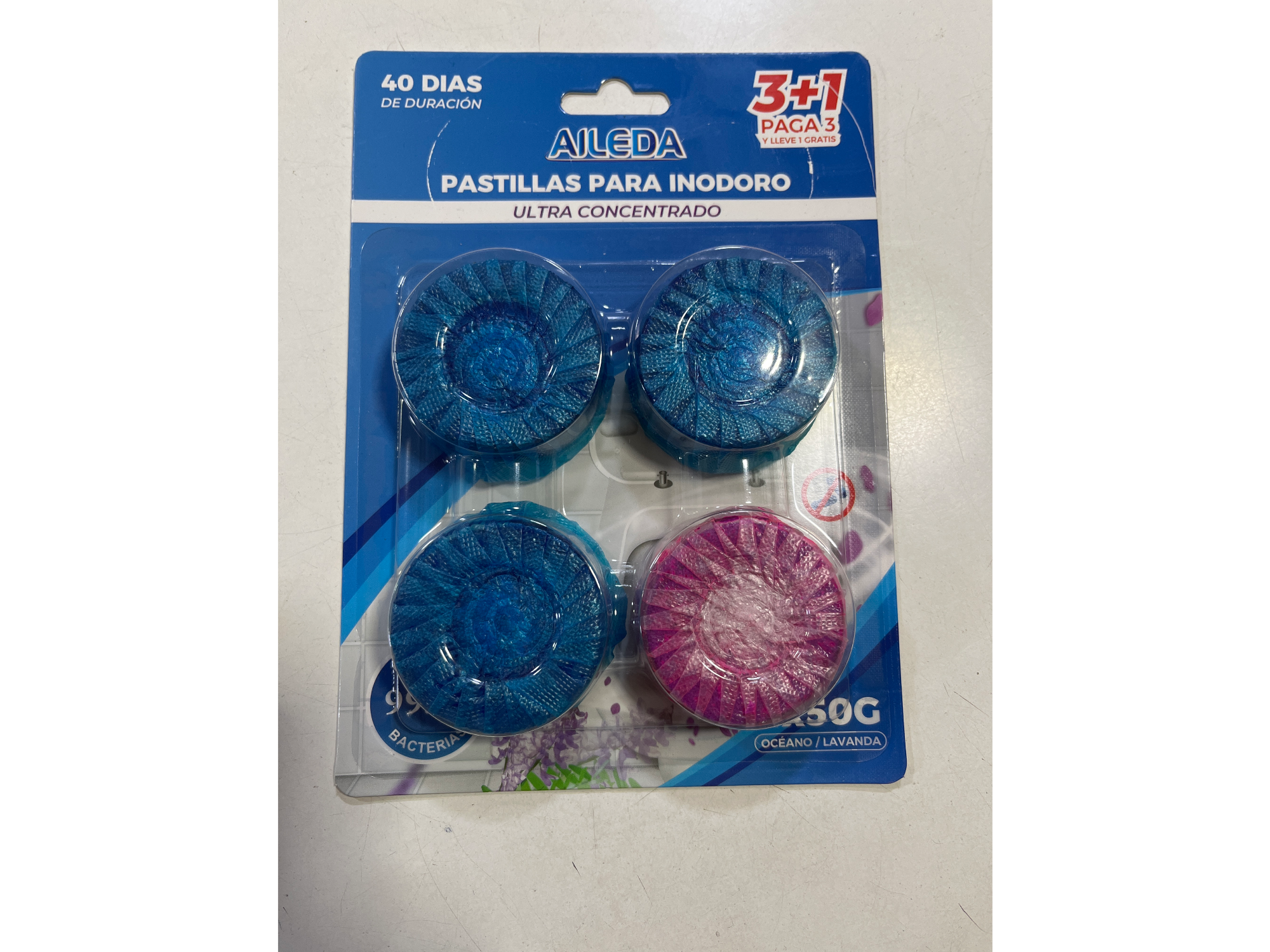 Pastillas para inodoro Aileda