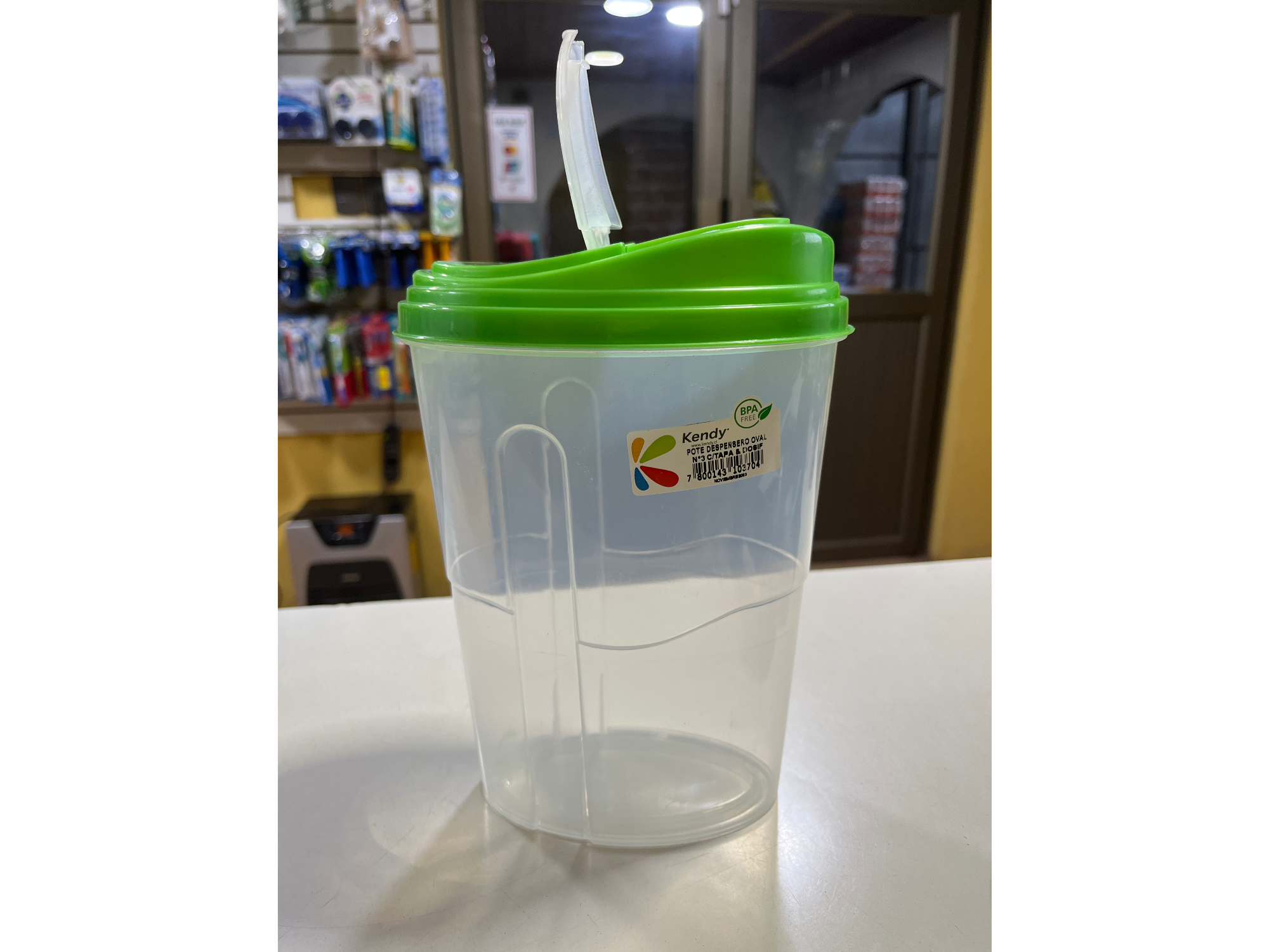 Pote despensero oval