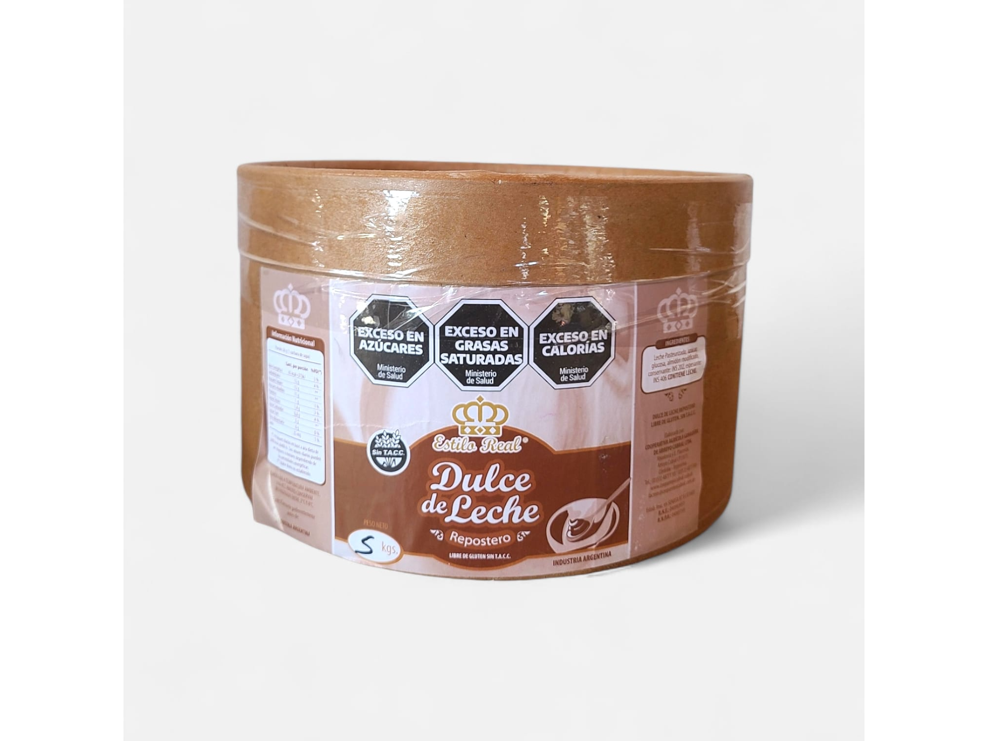Dulce de leche repostero x 5kg