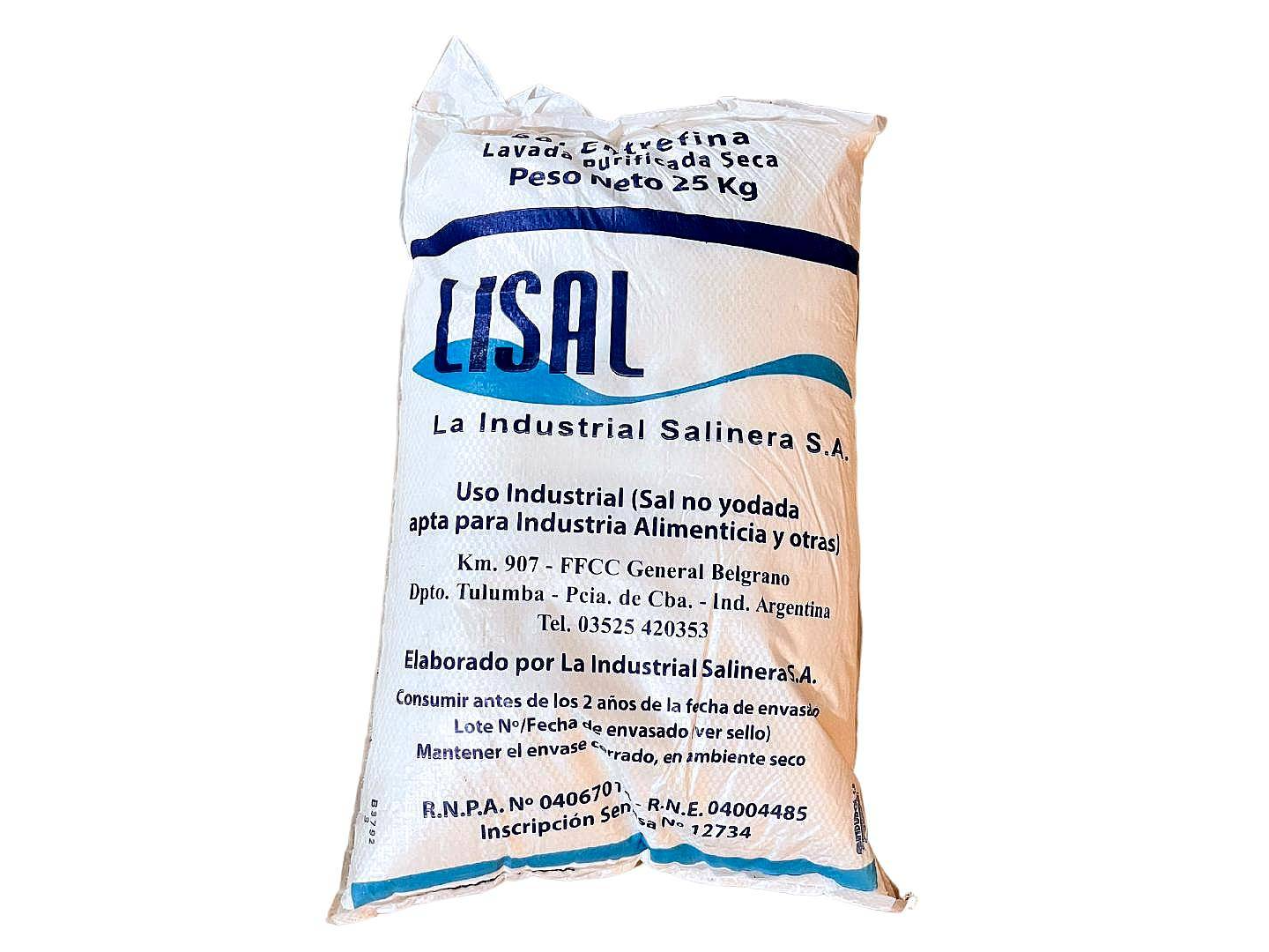 Sal entrefina x 25kg
