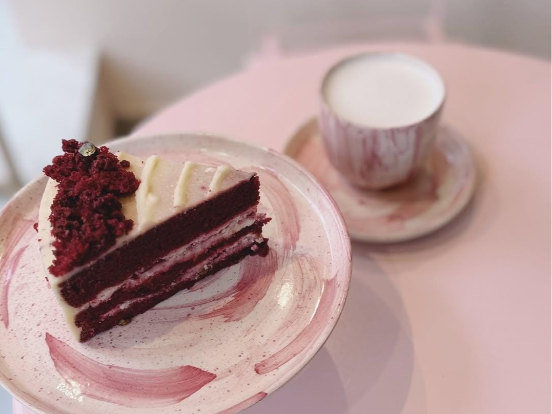 Porción de Torta Red Velvet