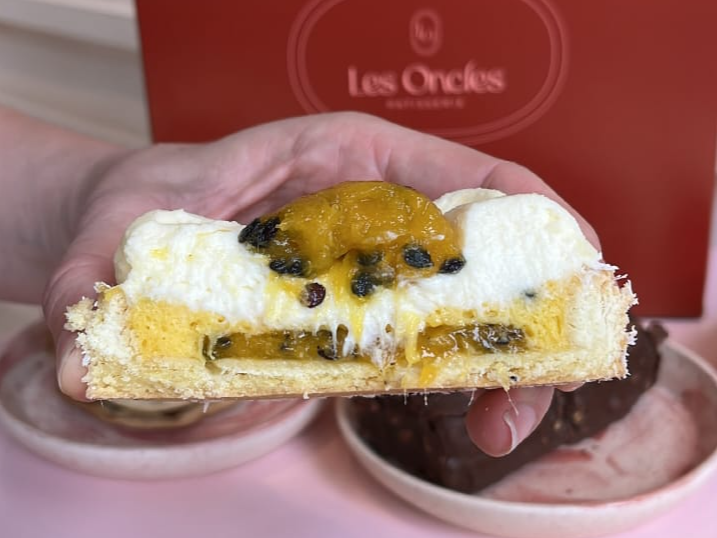 Mini Cake de Mango, Maracuya y Coco