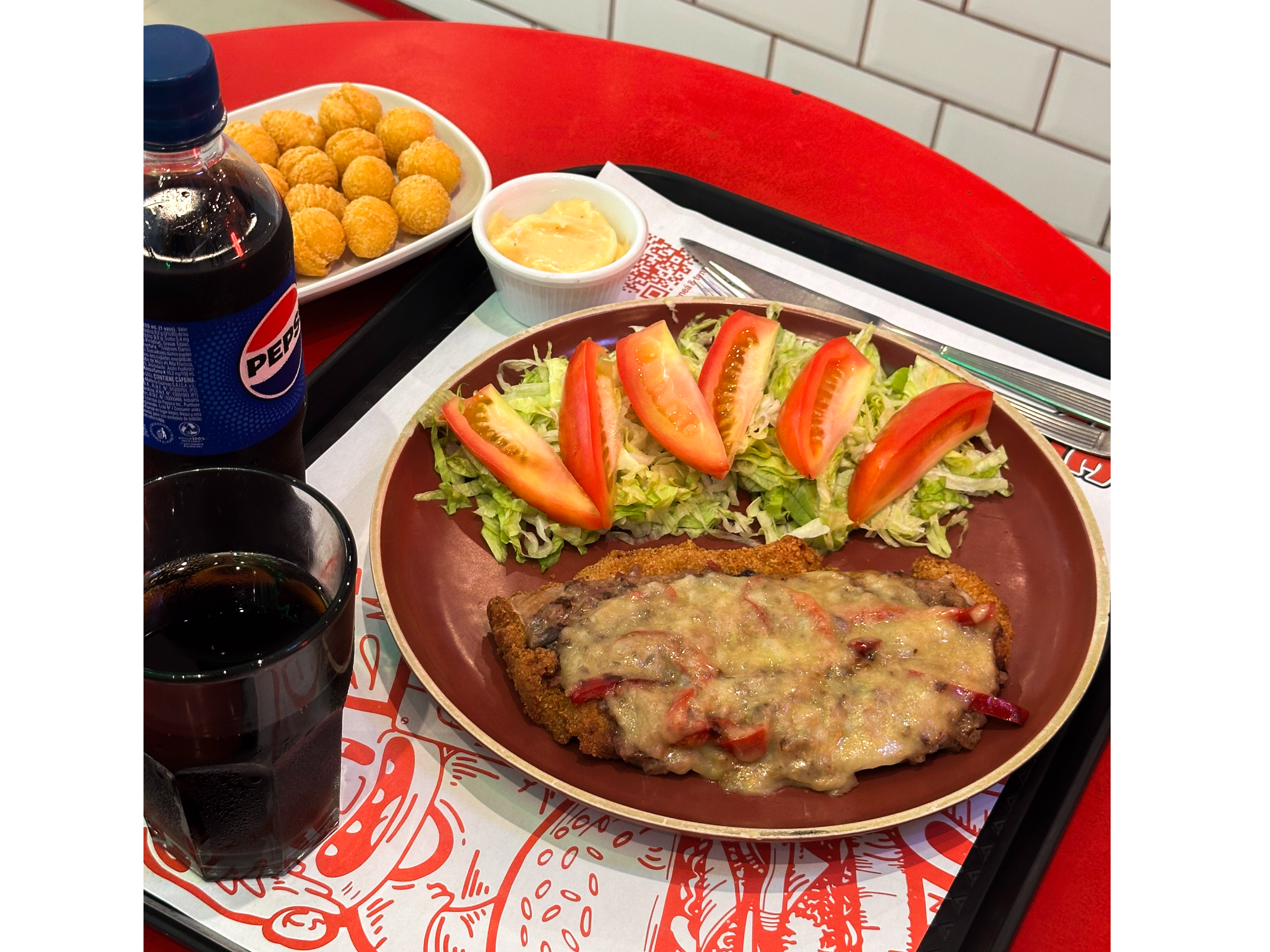 3mendo al plato (mila de pollo)