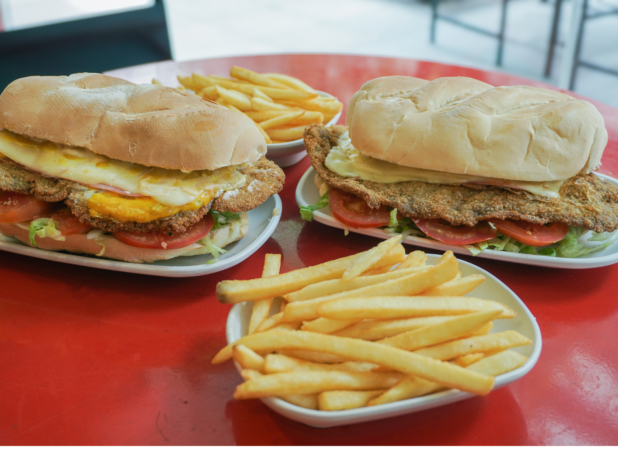 2 Mila Meh (grandes) c/papas