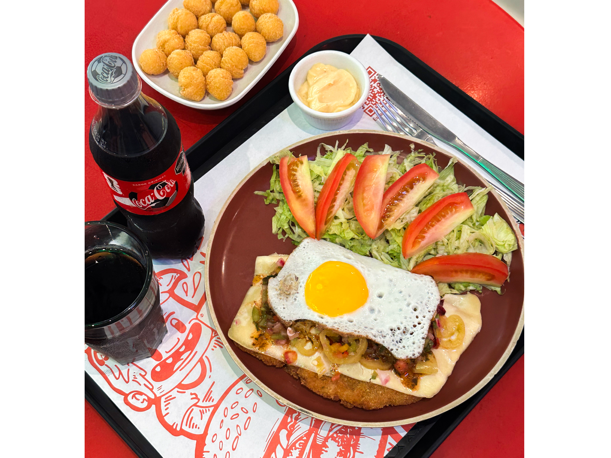 Argento al plato (mila de pollo)