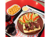 Chivito Uruguayo al plato (Mila de pollo)