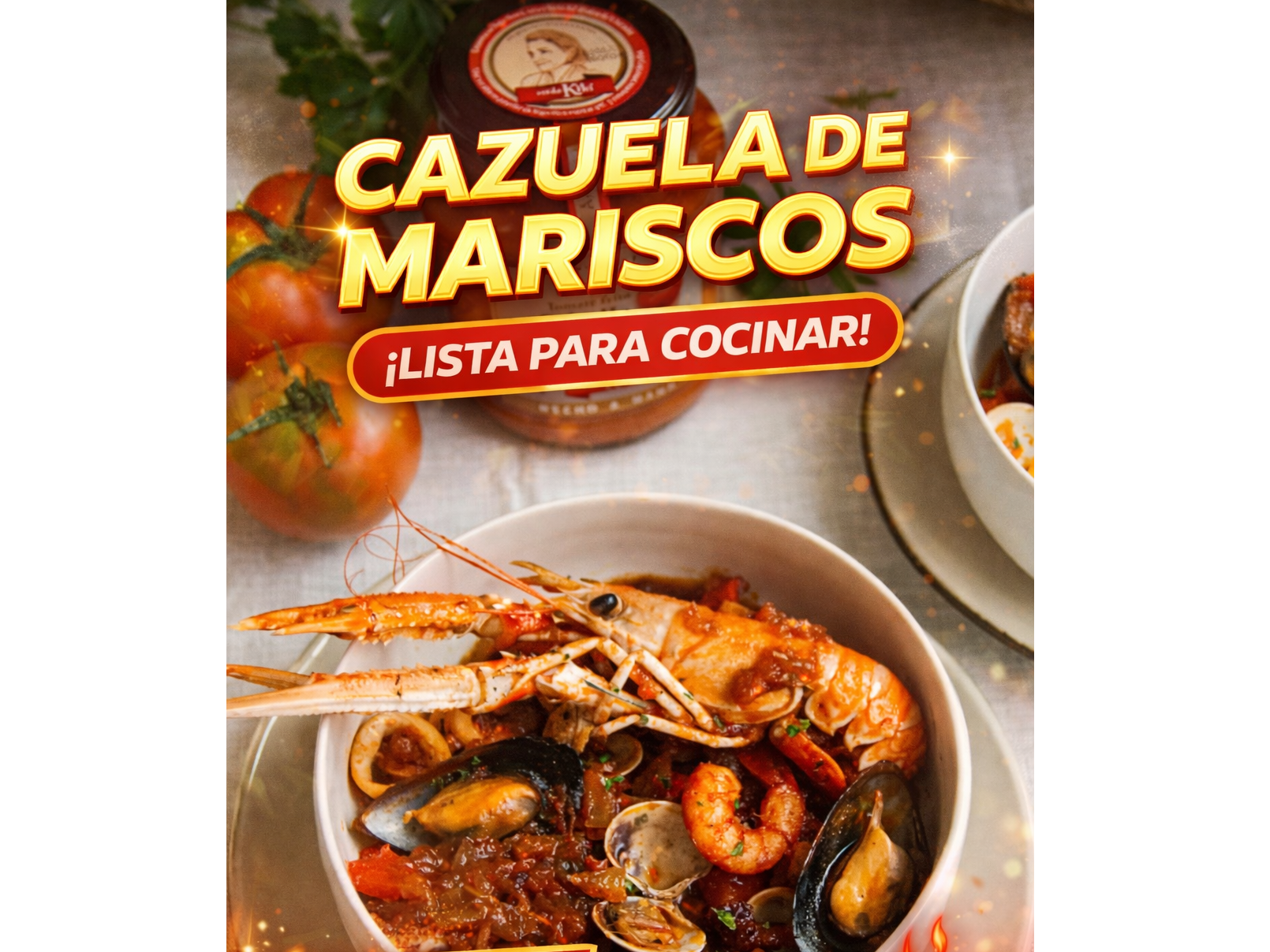 Cazuela de mariscos